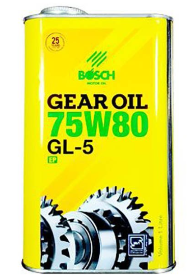 روغن گیربکس بوش 75w80 GL5 حجم ۱ لیتر