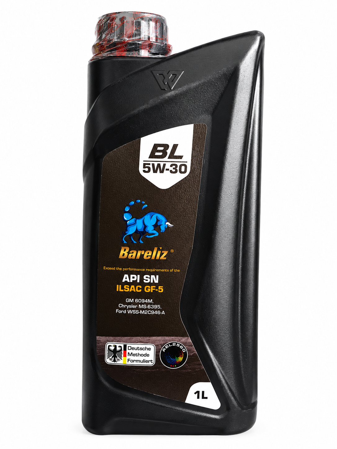 روغن موتور بارلیز Bareliz مدل BZ-1 5W-30 SN یک لیتری