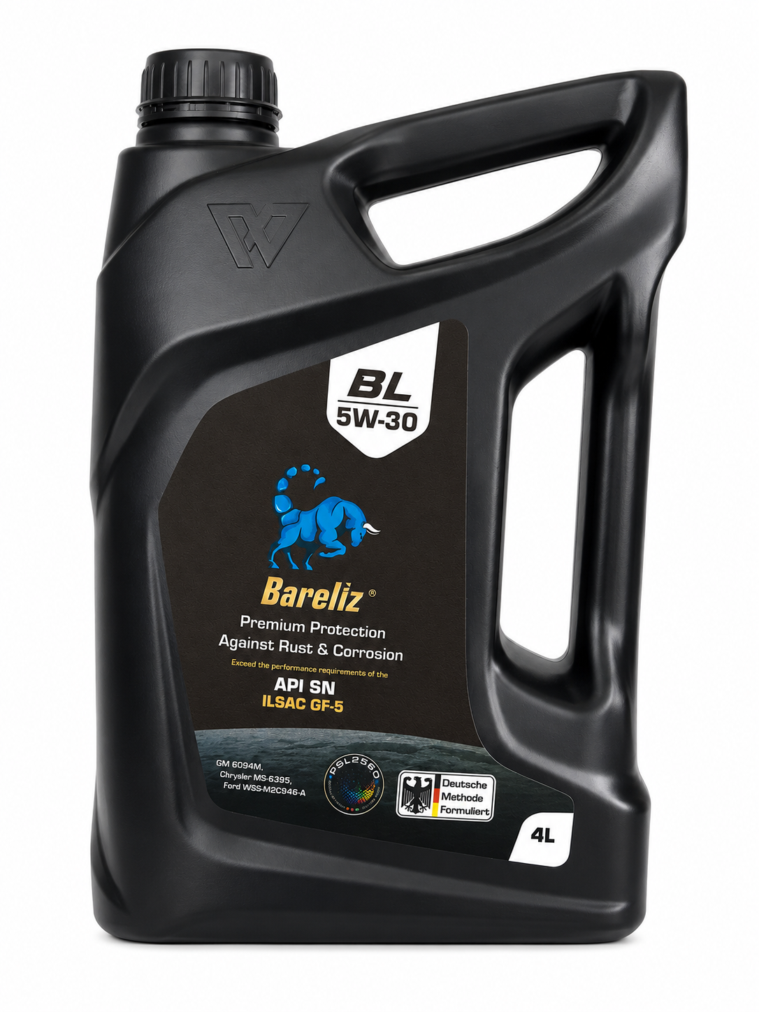 روغن موتور بارلیز Bareliz مدل BZ-1 5W-30 SN چهار لیتری