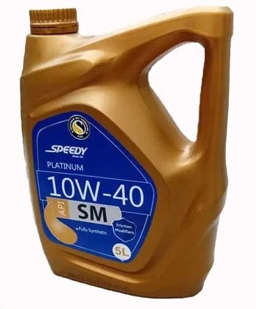 روغن موتور اسپیدی پلاتینیوم 10W-40 SM تمام سنتتیک پنج لیتری
