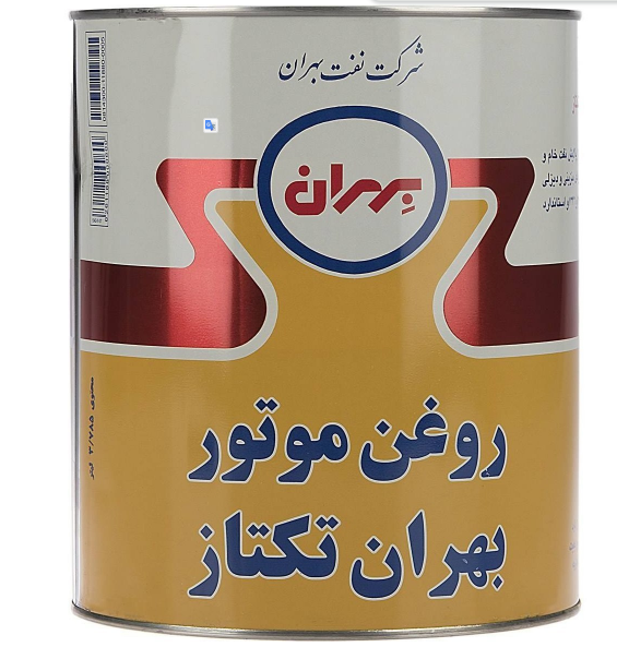 روغن موتور بهران تکتاز ۲۰W50 SG حجم ۴ لیتر
