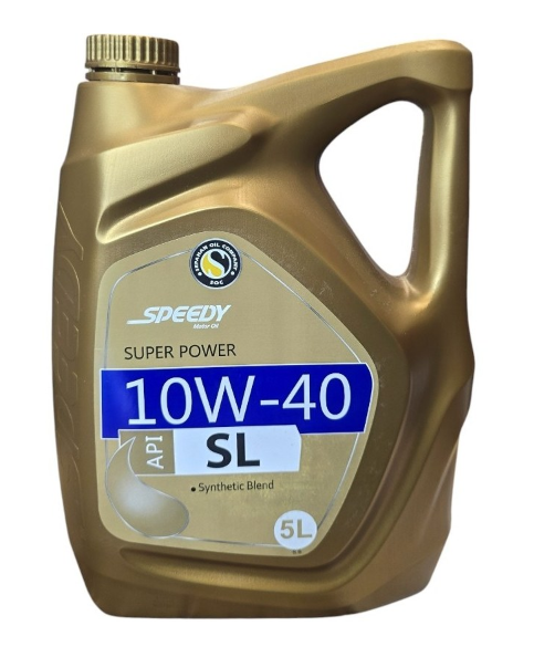 روغن موتور اسپیدی سوپر پاور ۱۰W40 SL حجم ۵ لیتر